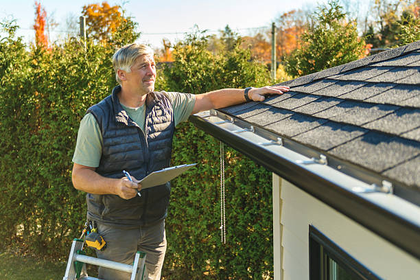 Professional Roofing technician working in Jackson, CA
